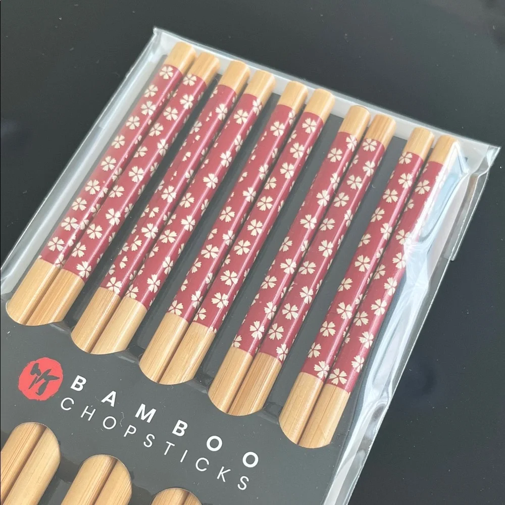 Japanese Bamboo Chopsticks Set
